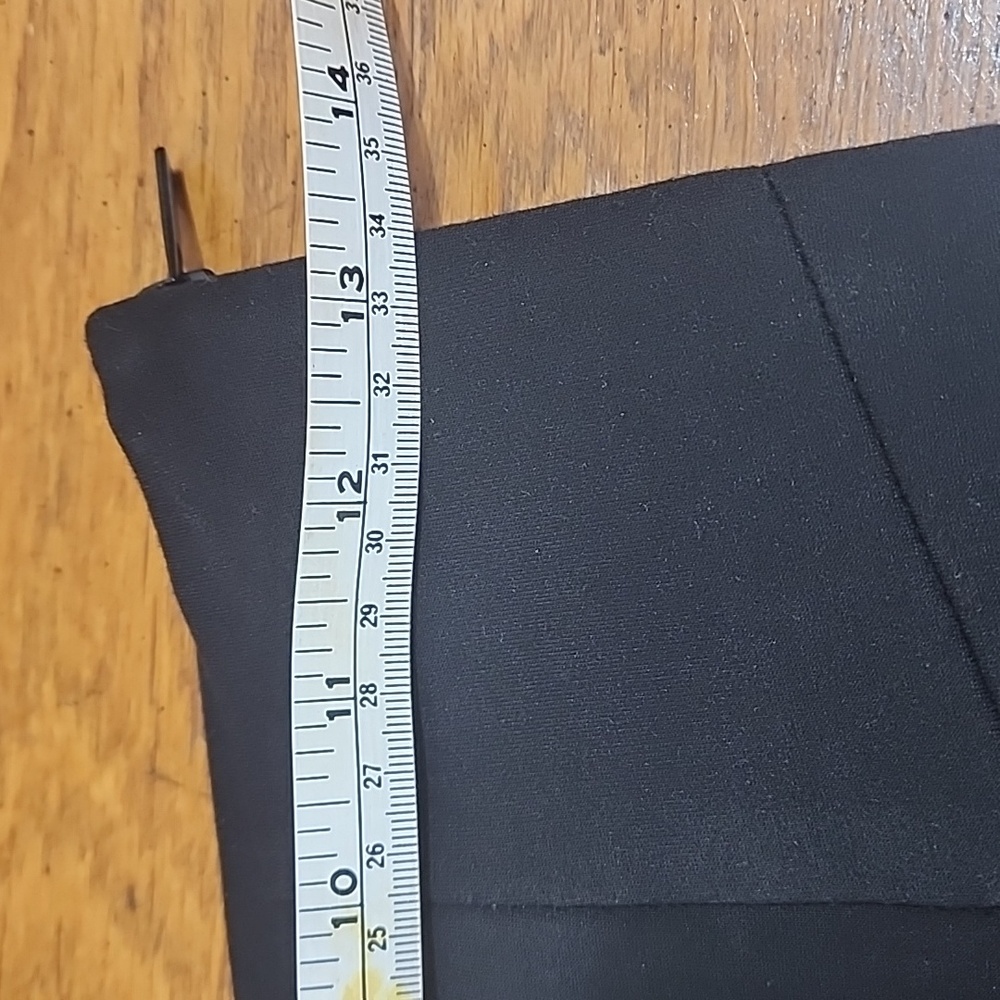 Good American Black Pants Side Zipper Good American Size 2 - Picture 7 of 10
